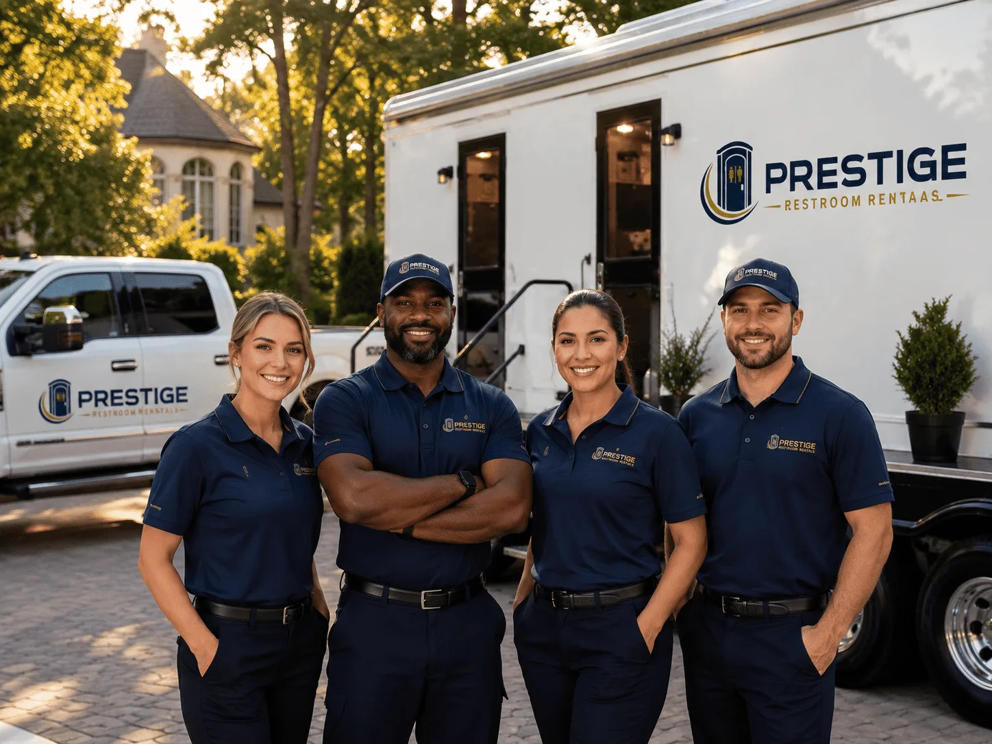 Trusted Luxury Portable Restrooms company in Cecil, WI